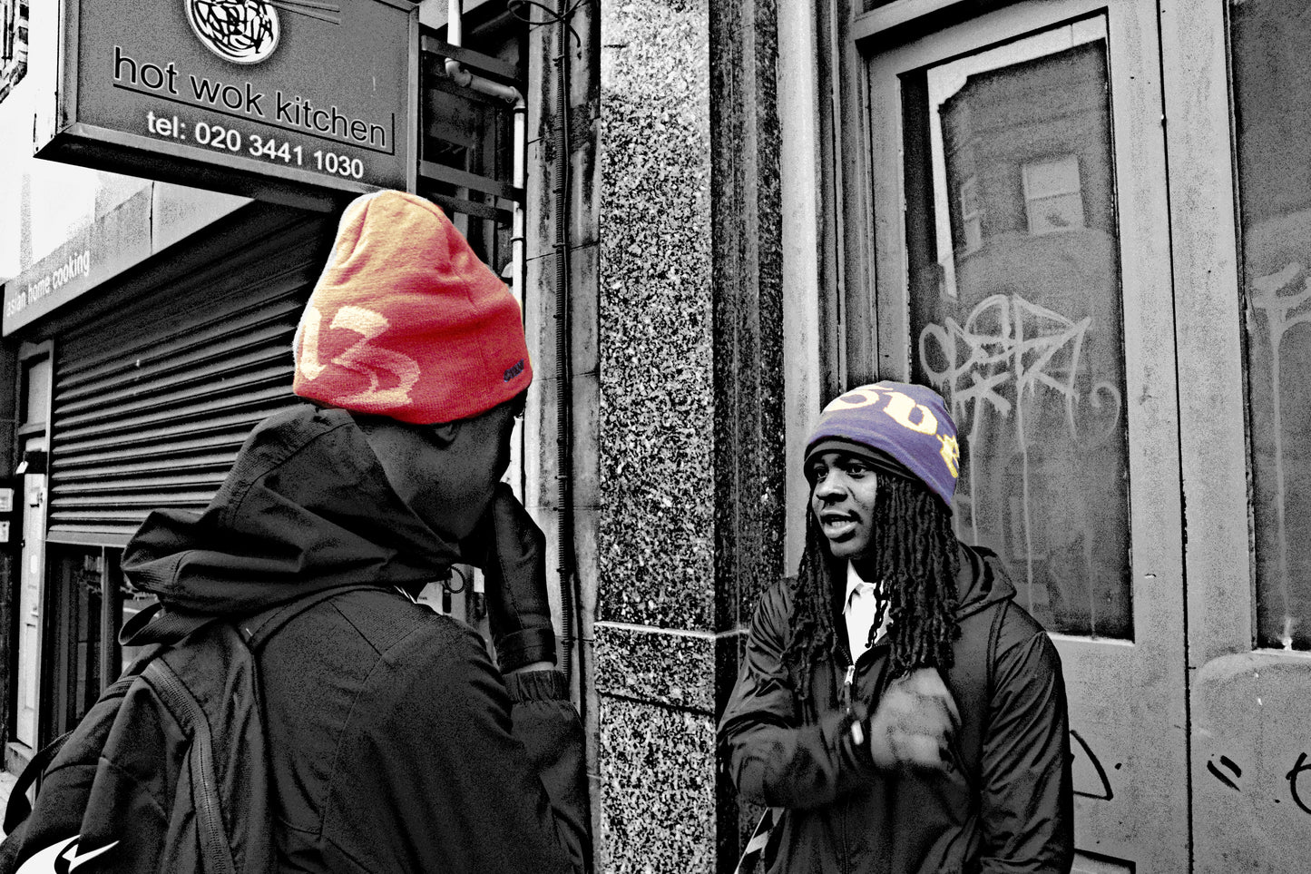 NAVY BEANIE